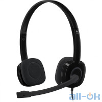 Комп'ютерна гарнітура Logitech Stereo Headset H151 (981-000589) UA UCRF